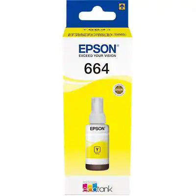 Epson Ink Refill 664 Original Yellow Bottle