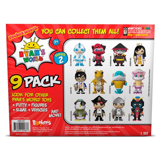 Ryans World Mystery Figure 9Pk