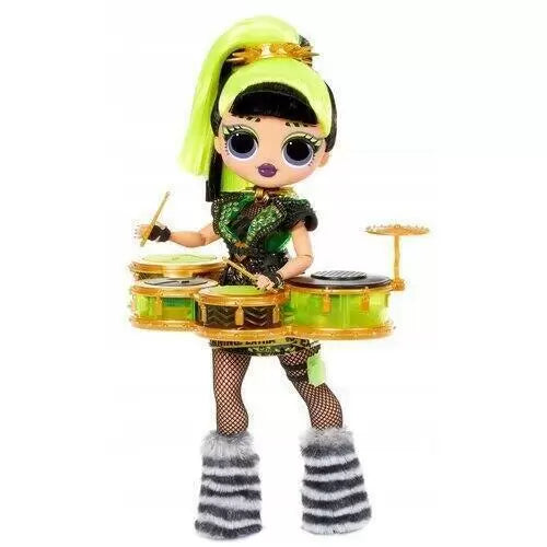 L.O.L Surprise OMG Remix Rock- Bhad Gurl and Drums 24cm Fashion Doll