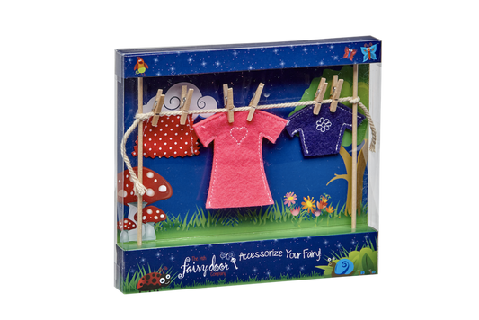 The Irish Fairy Door Female Washing Line