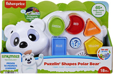 Načíst obrázek do prohlížeče Galerie, Fisher-Price Linkimals Puzzlin Shapes Polar Bear