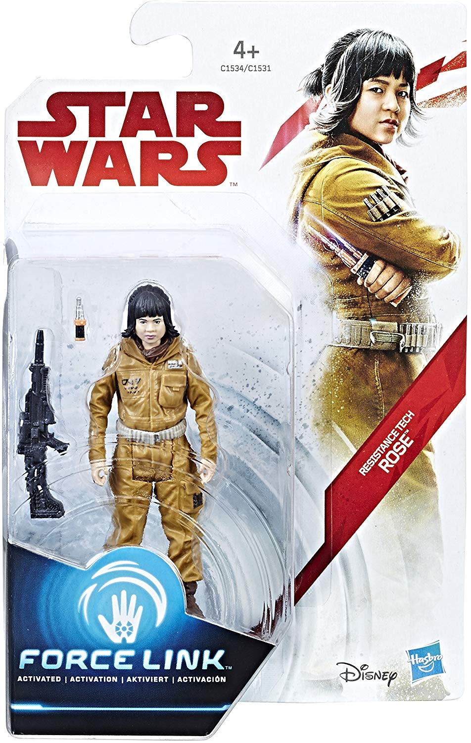 Akční figurka Star Wars Force Link Resistance Tech Rose