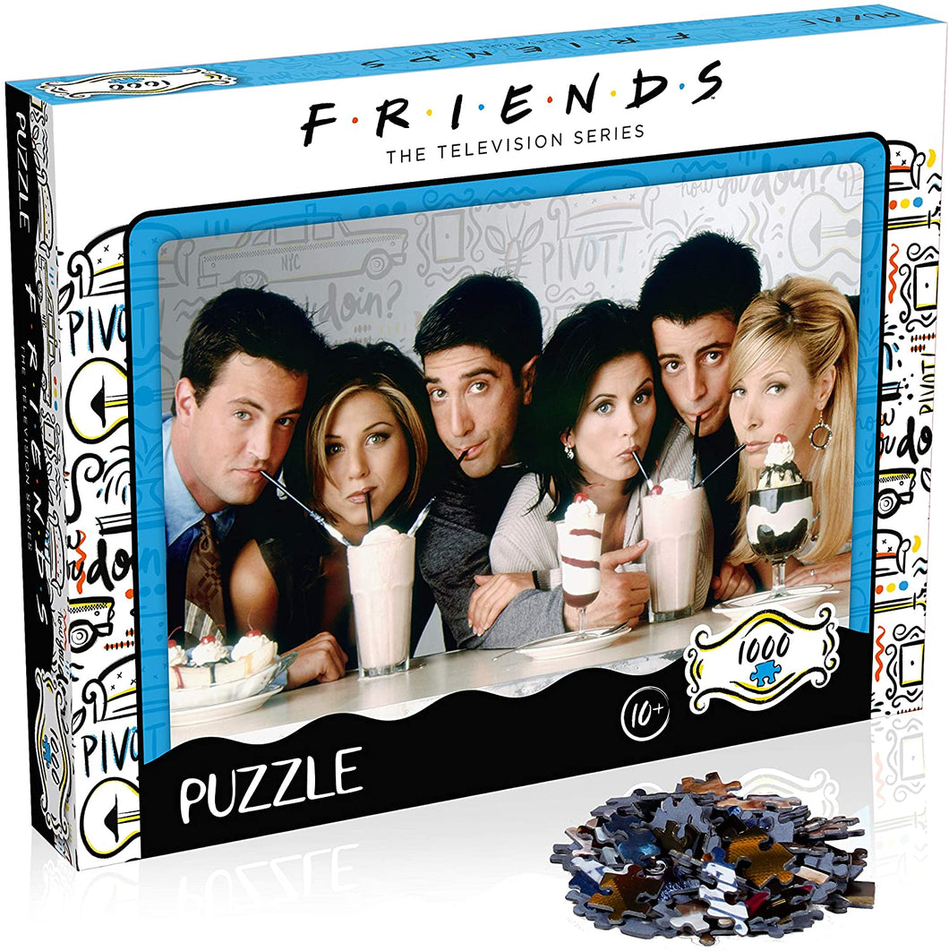 Friends Milkshake 1000 Piece Jigsaw Puzzle Game