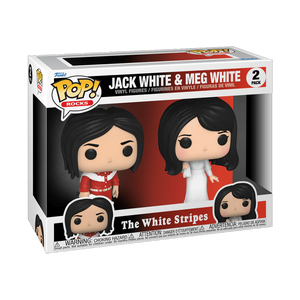 Funko Pop! Rocks The White Stripes Jack White And Meg White 2 Pack