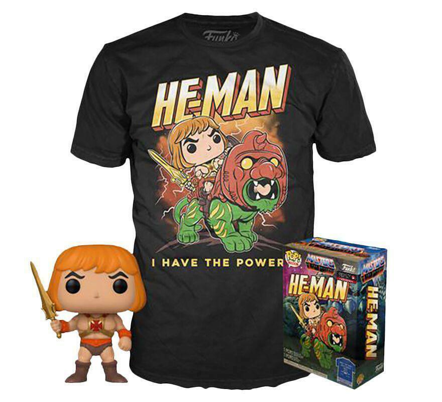 POP! Tees Masters of the Universe He-Man (Tee: Adult Size Medium)