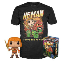 Load image into Gallery viewer, POP! Tees Masters of the Universe He-Man (Tee: Adult Size Medium)