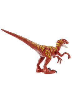 Jurassic World Savage Strike Velociraptor Dinosaur Red