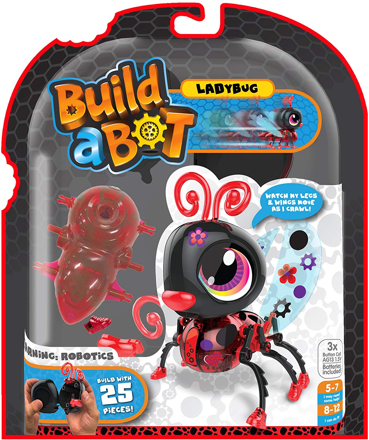 Build a Bot Ladybug Robot Bug Creativity Playset