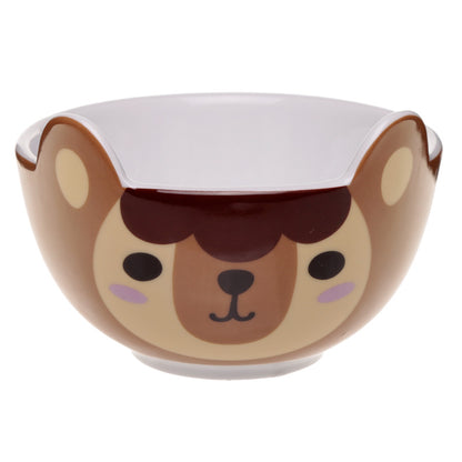 Sada dětských porcelánových hrnků a misky - Roztomilá lama