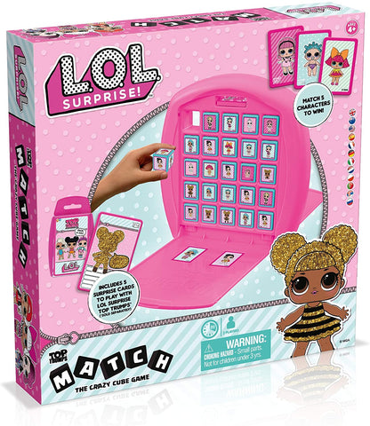 LOL Surprise Top Trumps Match desková hra