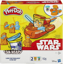 Načíst obrázek do prohlížeče Galerie, Balíček Play-Doh Can Heads Starwars Luke Skywalker a R2D2
