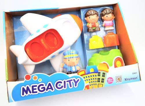 Mega City Busy Airport  Play Set