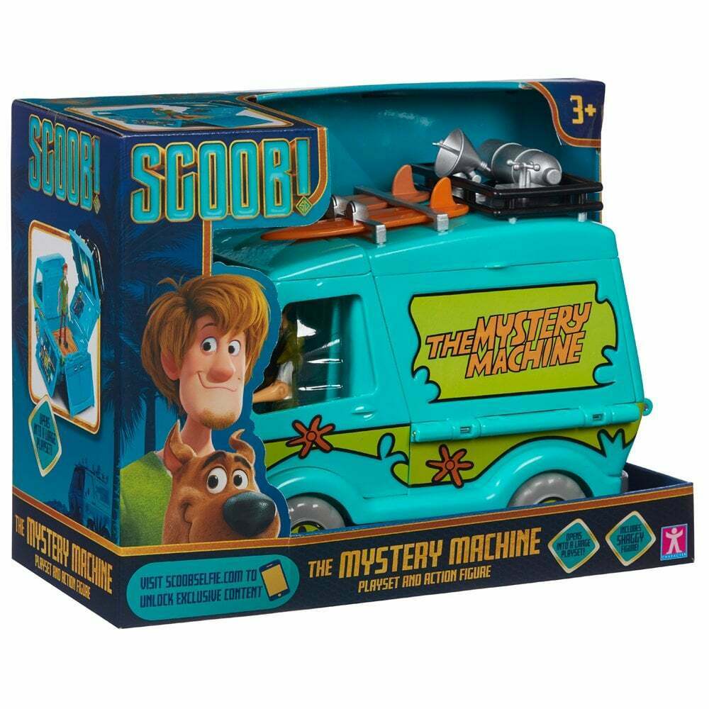 ScoobyDoo  SCOOB! Mystery Machine Vehicle Playset inc 5" Shaggy Figure