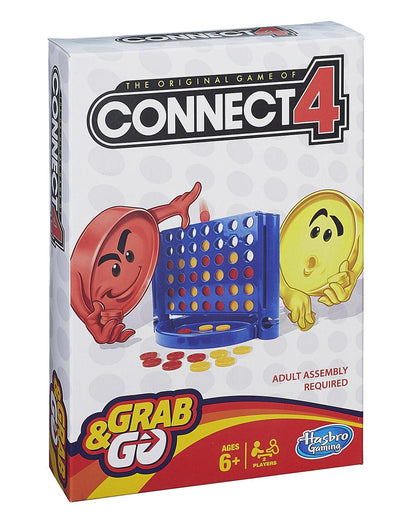 Connect 4 Grab and Go Game - Travel Game Size