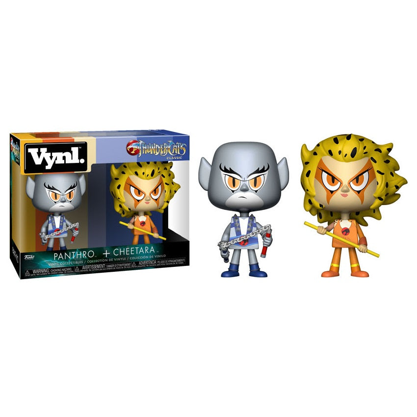 Funko Thundercats Panthro and Cheetara Vynl 2 Figure Pack