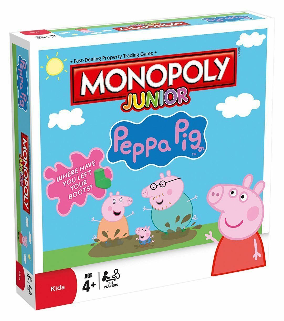 Monopoly Junior Peppa Pig Board Game