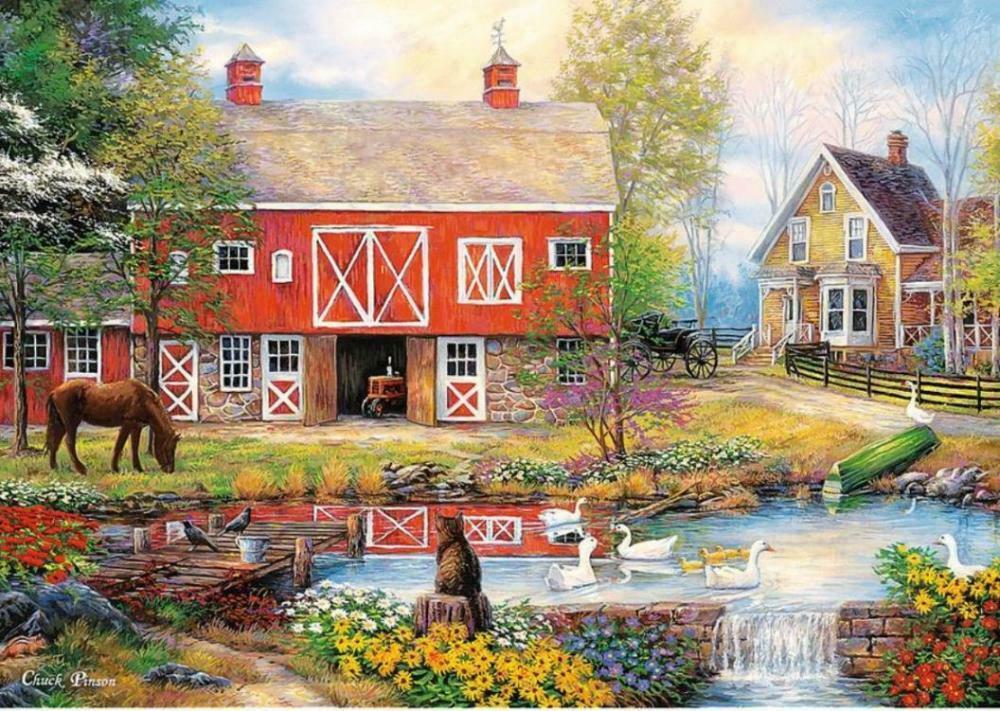 Trefl Rural Life 2000 Pieces puzzle Premium Quality