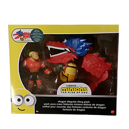 Minions The Rise of Gru - Dragon Disguise Action Figure Story Pack