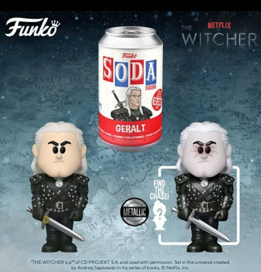 Funko POP! Vinyl Soda: The Witcher Geralt with Possible Chase Figure