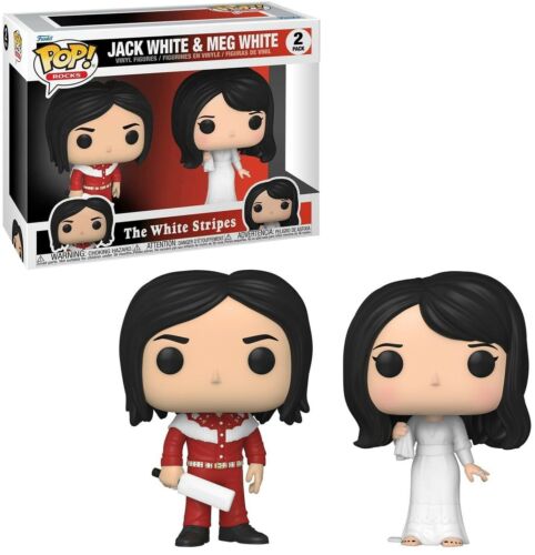 Funko Pop! Rocks The White Stripes Jack White And Meg White 2 Pack