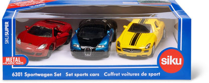 Sada sportovních vozů Siku 6301