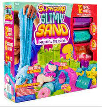 Načíst obrázek do prohlížeče Galerie, Slimygloop Slimy Sand Surprise 12 Piece Moldable, Stretchable Sand Set