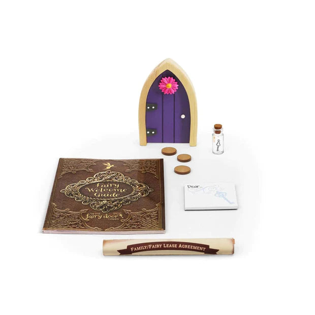 Hrací sada Irish Fairy Door Purple Door