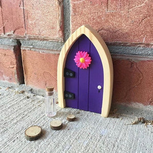 Hrací sada Irish Fairy Door Purple Door
