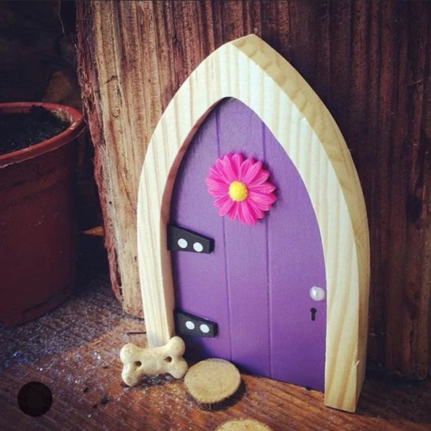 Hrací sada Irish Fairy Door Purple Door
