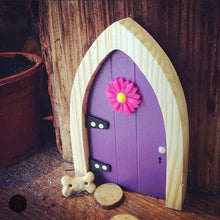 Load image into Gallery viewer, The Irish Fairy Door Purple Door Playset