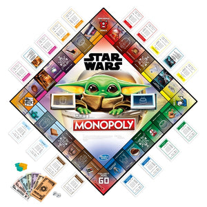 Desková hra Monopoly Star Wars The Mandalorian The Child Edition 