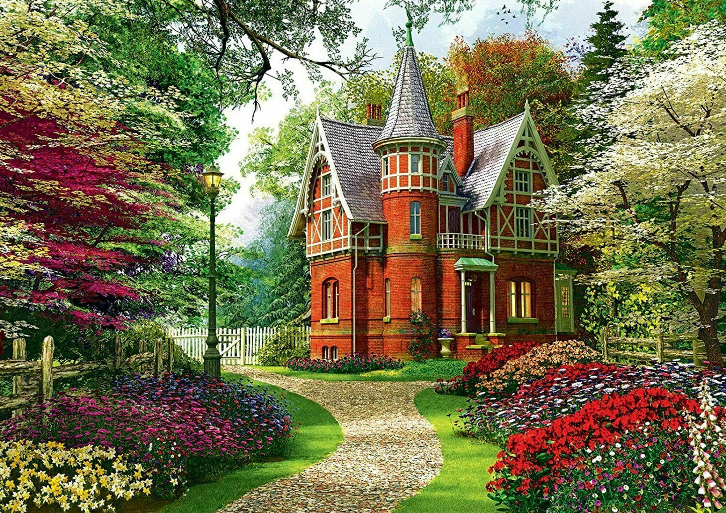 1000dílné puzzle Trefl Victorian Cottage