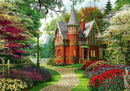 1000dílné puzzle Trefl Victorian Cottage