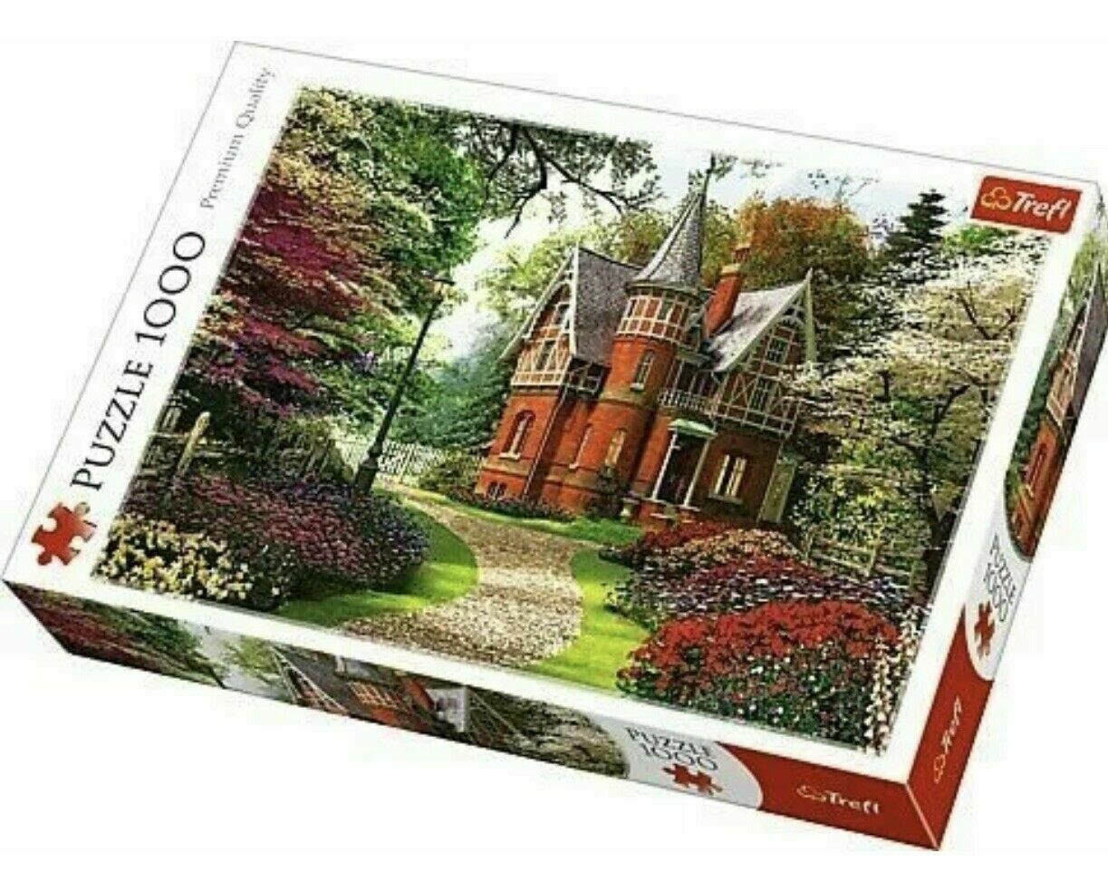 1000dílné puzzle Trefl Victorian Cottage